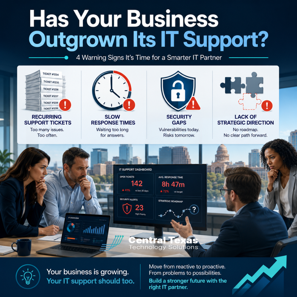 Has Your Business Outgrown Its IT Support?