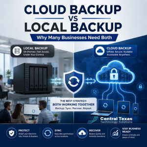 Cloud Backup vs Local Backup