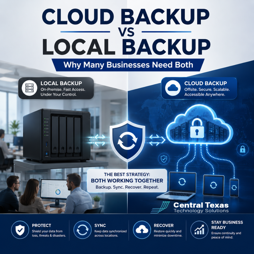 Cloud Backup vs Local Backup
