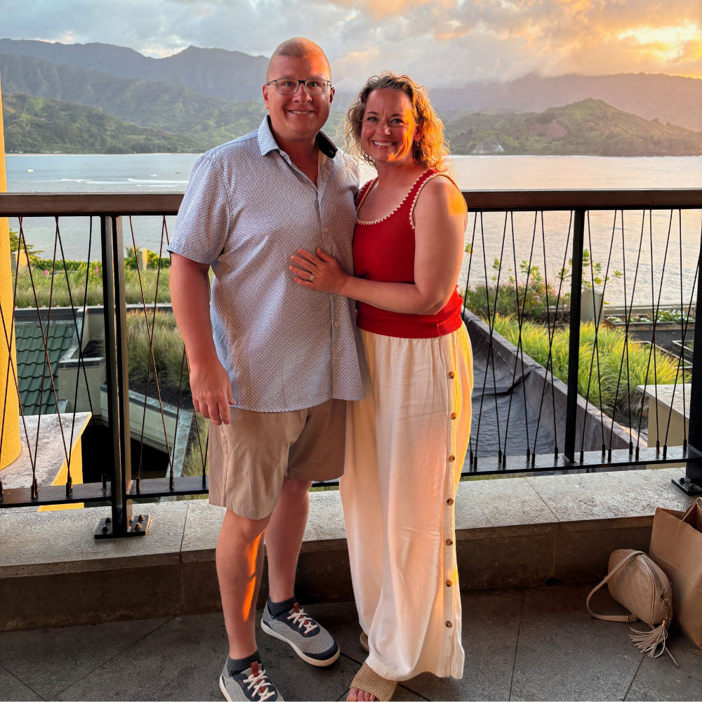 Josh and Sara in Hawaii