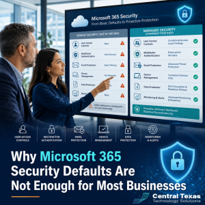 Why Microsoft 365 Security Defaults Are Not Enough for Most Businesses