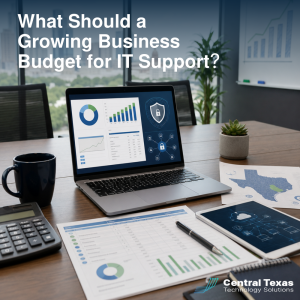 What Should a Growing Business Budget for IT Support?