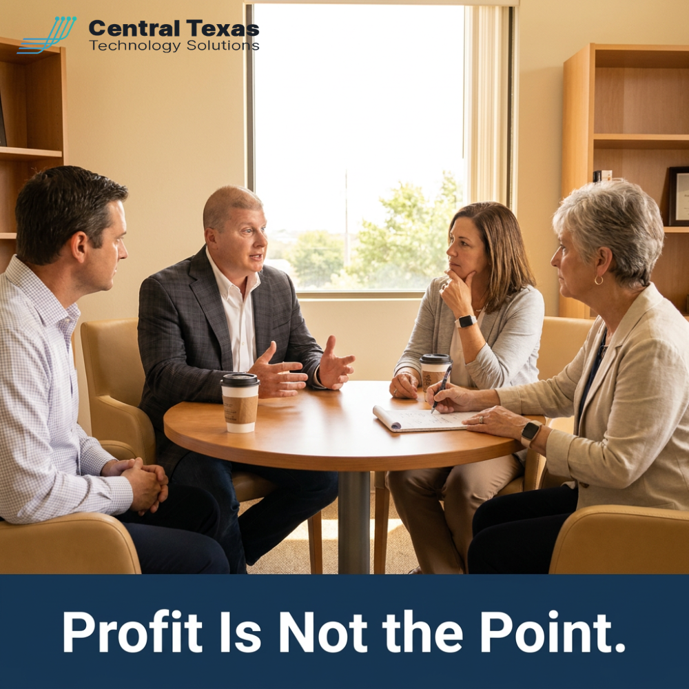 Profit is Not the Point