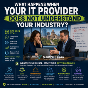What Happens When Your IT Provider Doesn't Understand Your Industry?