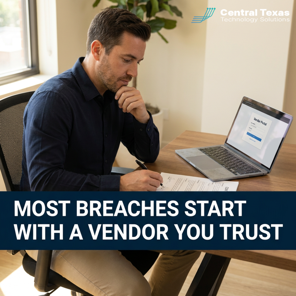 Most Breaches Start With A Vendor You Trust