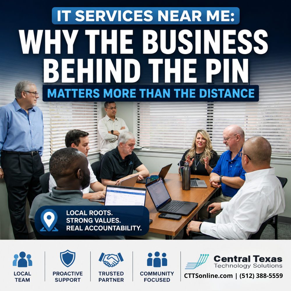 IT Services Near Me: Why the Business Behind the Pin Matters More Than the Distance