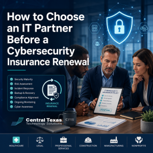 How to Choose an IT Partner Before a Cybersecurity Insurance Renewal