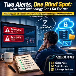 Two Alerts, One Blind Spot