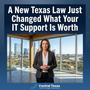 A New Texas Law Just Changed What Your IT Support is Worth