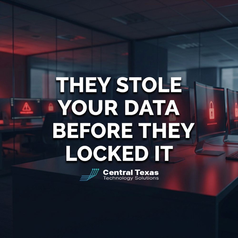 They Stole Your Data Before They Locked It