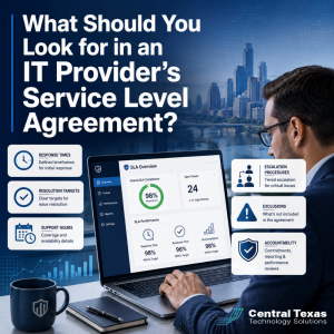 What You Should Look for in an IT Provider's Service Level Agreement