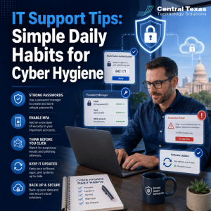 IT Support Tips: Simple Daily Habits for Cyber Hygiene