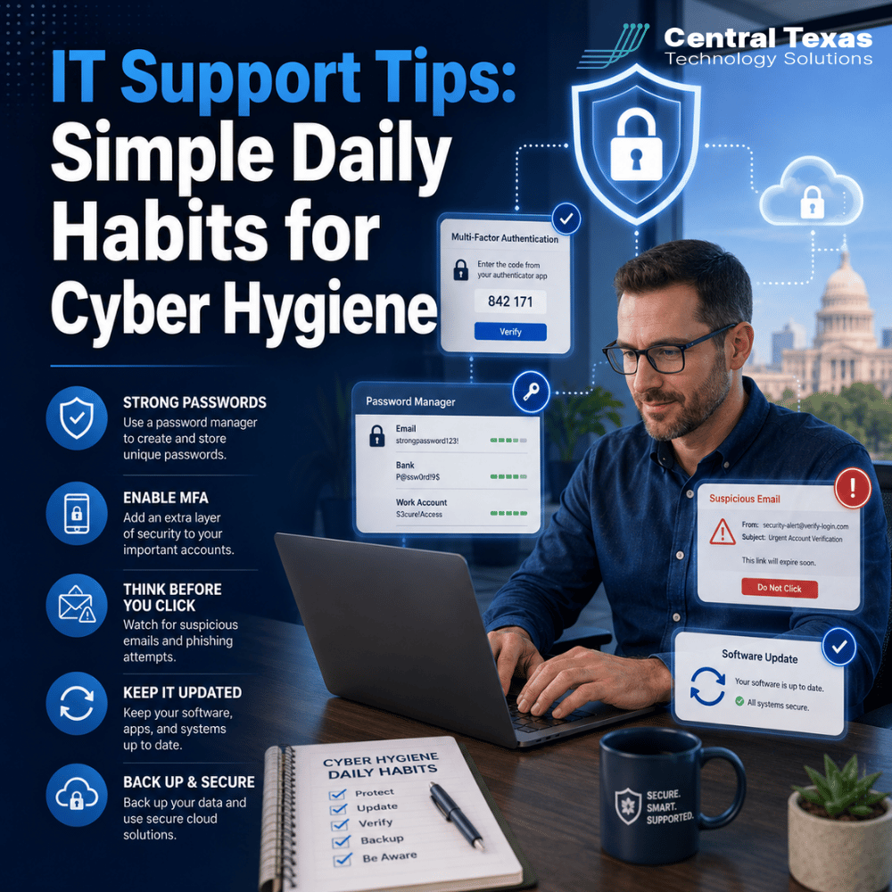 IT Support Tips: Simple Daily Habits for Cyber Hygiene