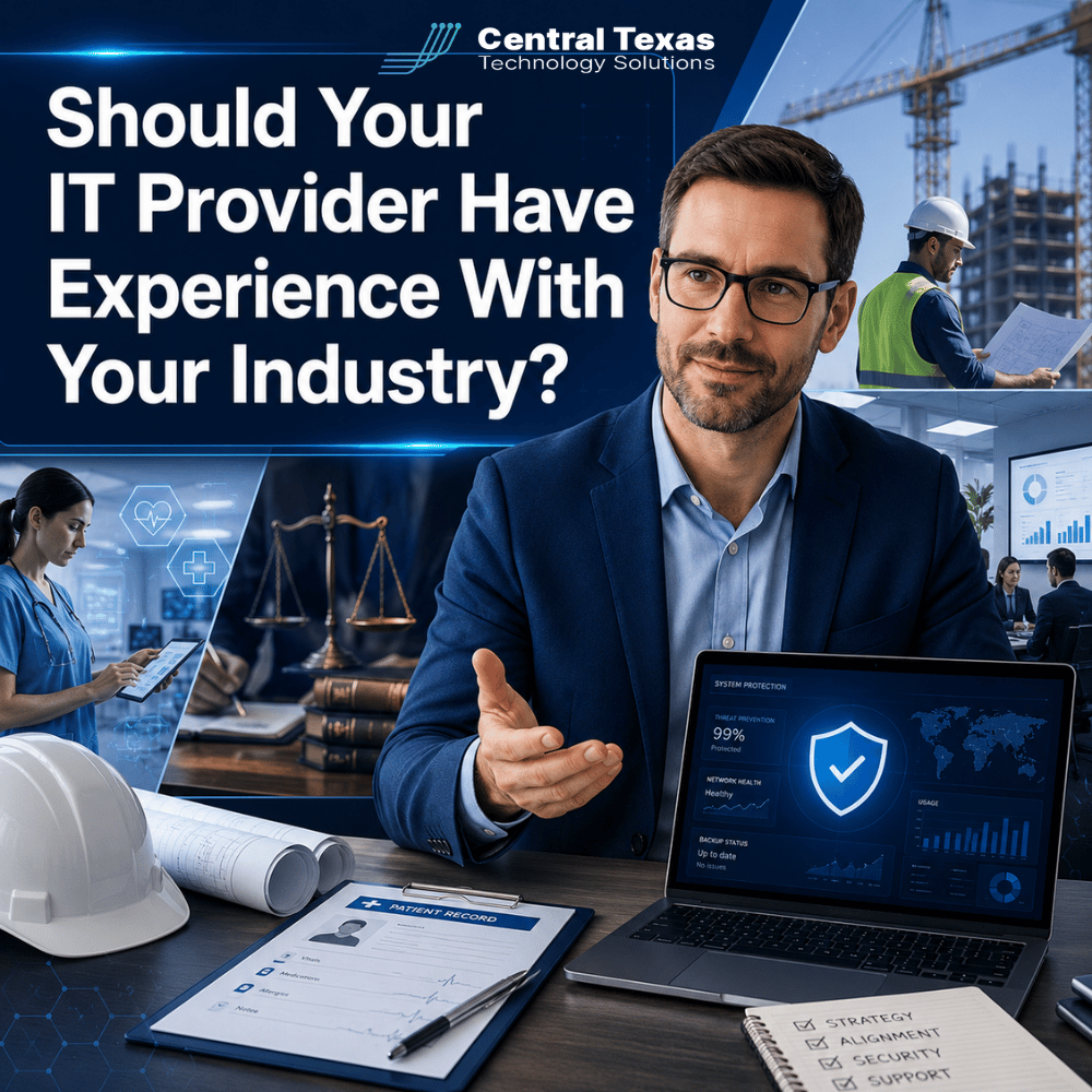 Should Your IT Provider Have Experience With Your Industry?