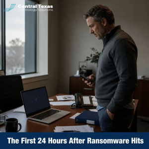 The First 24 Hours After Ransomware Hits