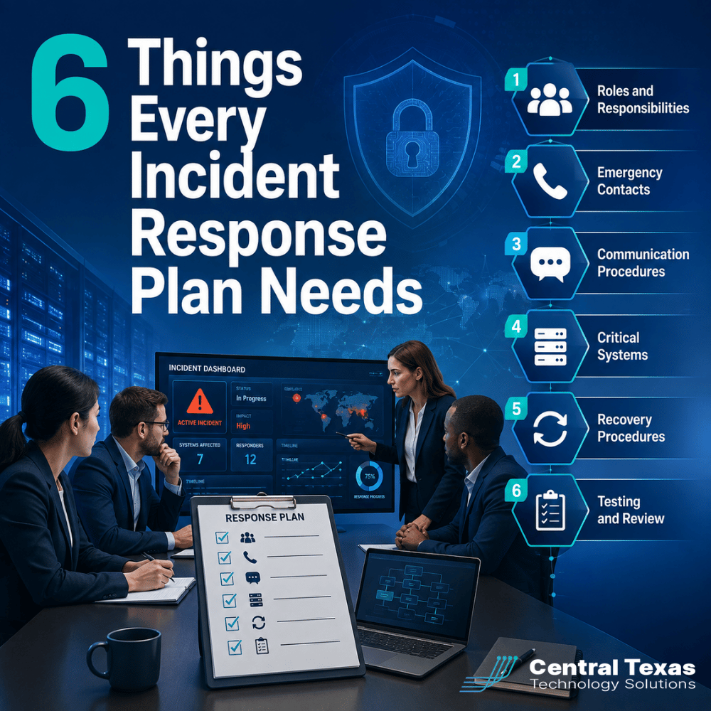 6 Things Every Incident Response Plan Needs