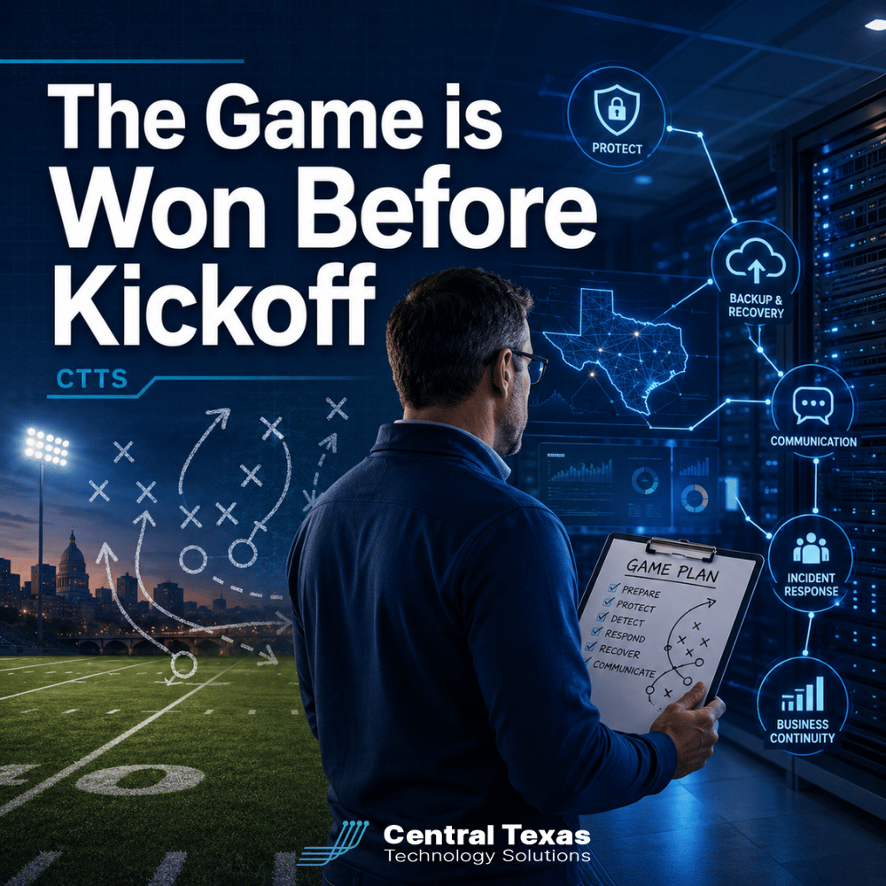 The Game is Won Before Kickoff