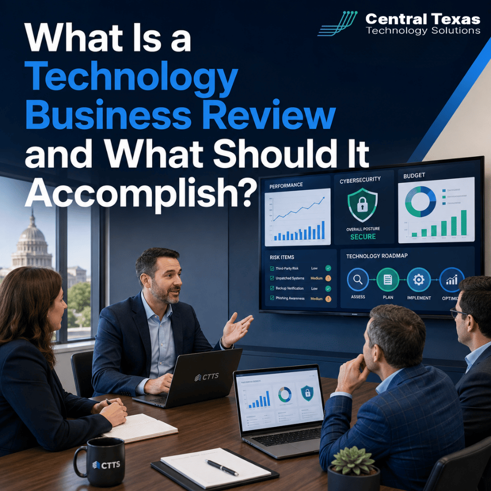 What Is a Technology Business Review and What Should It Accomplish?