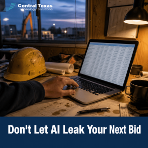 Don't Let AI Leak Your Next Bid