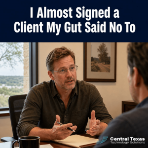 I Almost Signed A Client My Gut Said No To