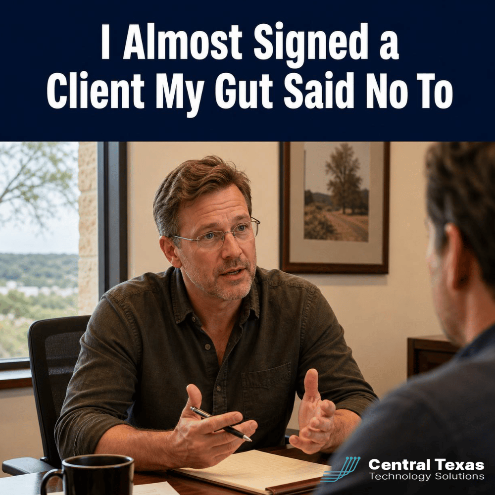 I Almost Signed A Client My Gut Said No To