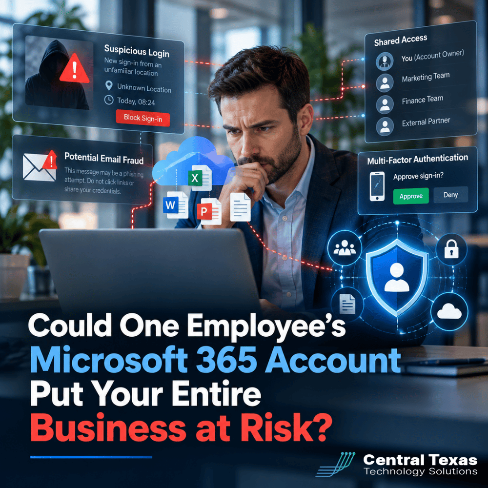 Could One Employee's Microsoft 365 Account Put Your Entire Business at Risk?