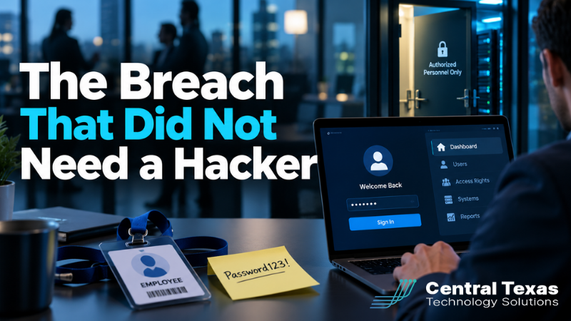 The Breach That Did Not Need a Hacker