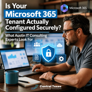 Is Your Microsoft 365 Tenant Actually Configured Securely? What Austin IT Consulting Experts Look For