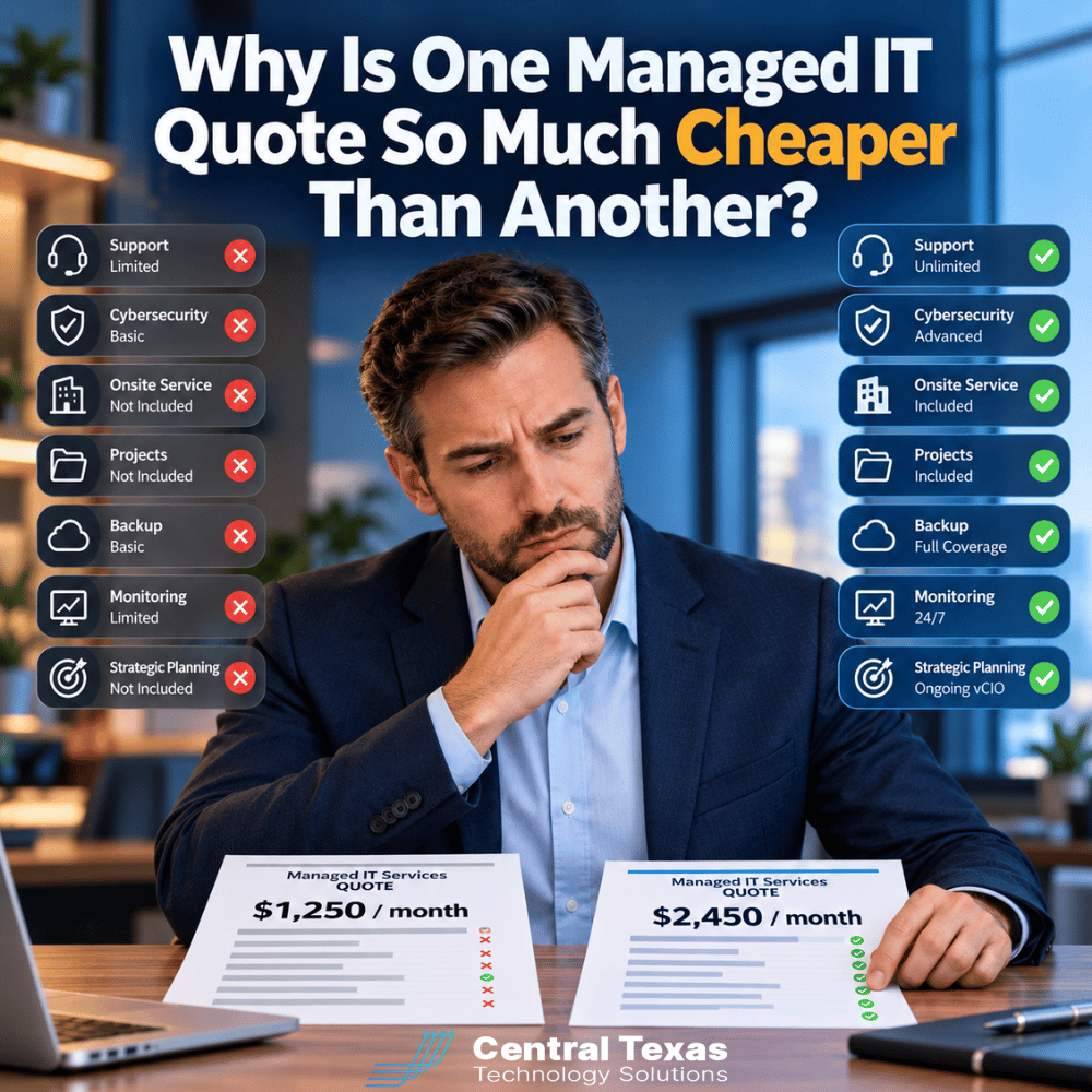 Why Is One Managed IT Quote So Much Cheaper Than Another?