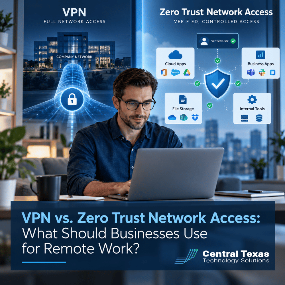 VPN vs. Zero Trust Network Access: What Should Businesses Use for Remote Work?