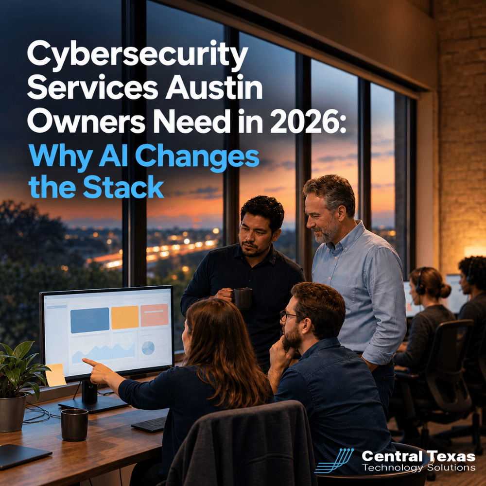 Cybersecurity Services Austin Owners Need in 2026: Why AI Changes the Stack