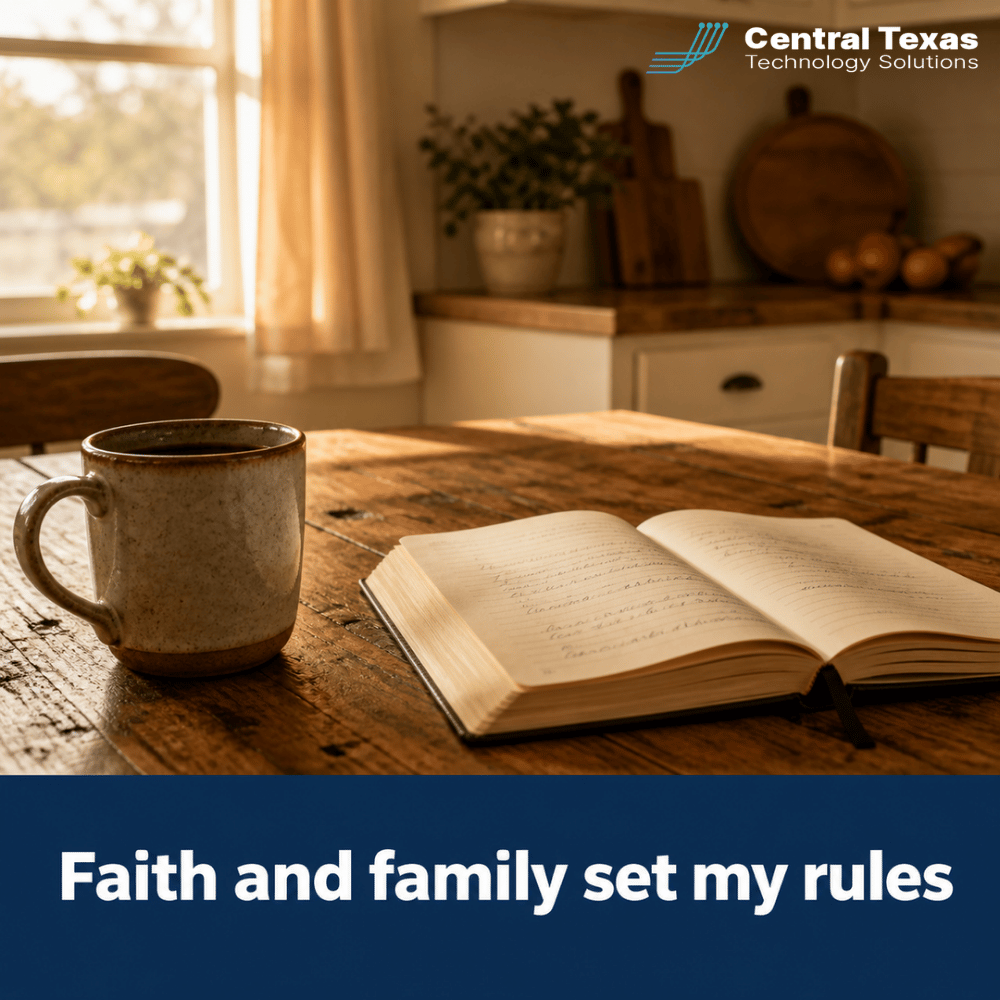 Faith and Family Set My Rules