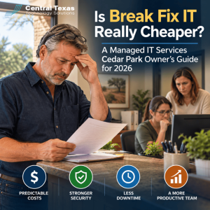 Is Break Fix IT Really Cheaper? A Managed IT Services Cedar Park Owner's Guide for 2026
